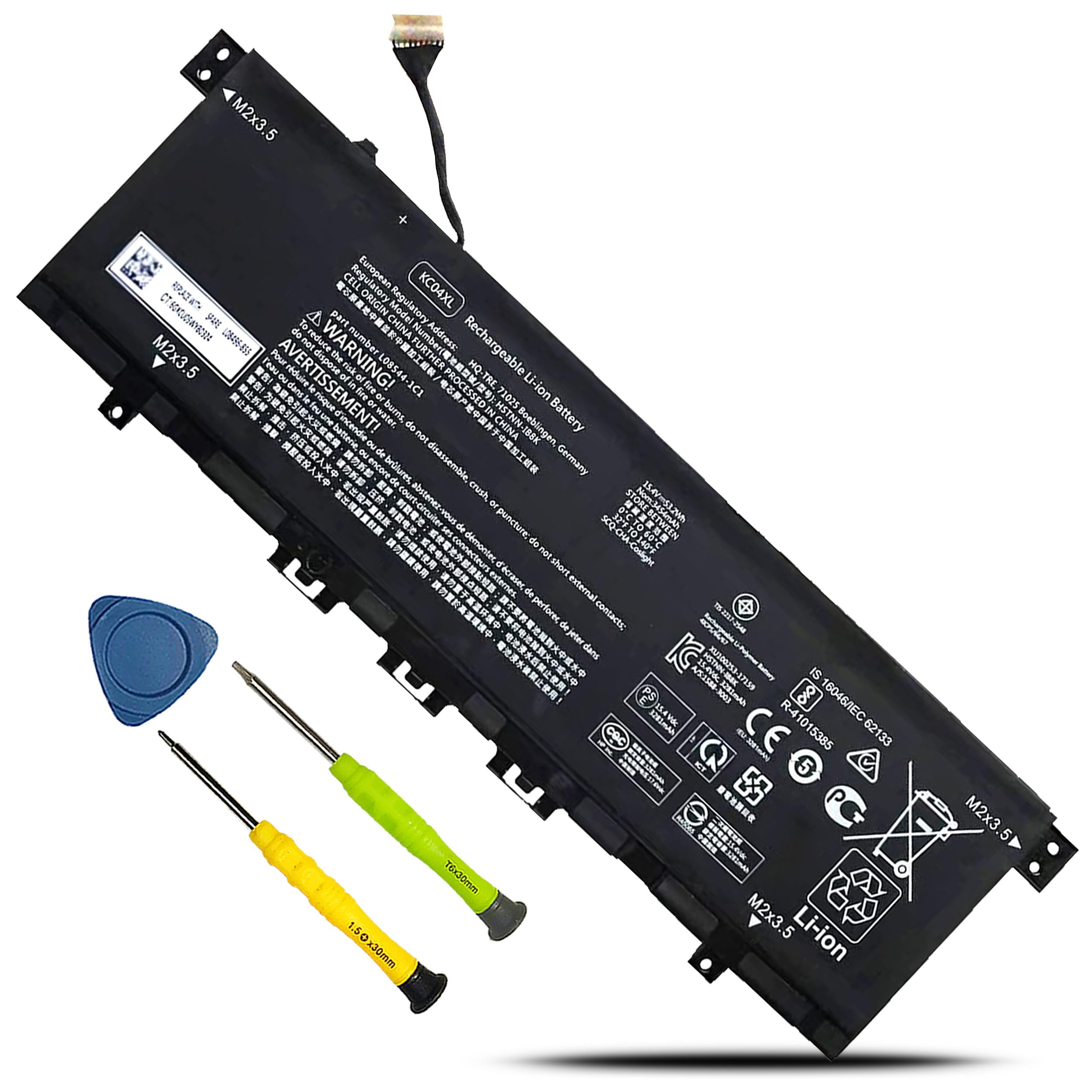 Amazon.com: BOWEIRUI KC04XL L08496-855 Laptop Battery Replacement